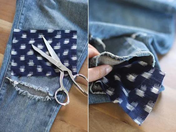牛仔裤不好看怎么用皮筋改,牛仔裤不穿怎么改造包包