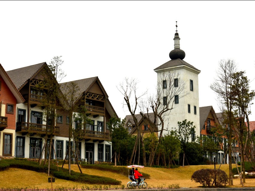 淮口科玛小镇风情街,淮口科玛小镇的抖音