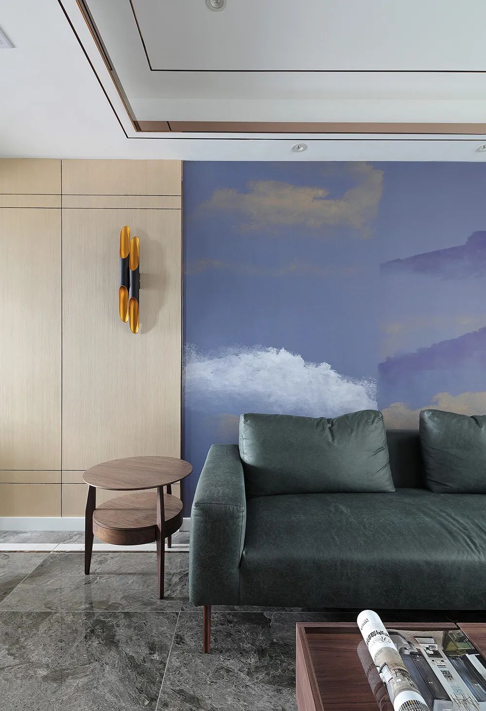 装修风格大全现代轻奢墨绿色,轻奢墨绿色单人装修风格