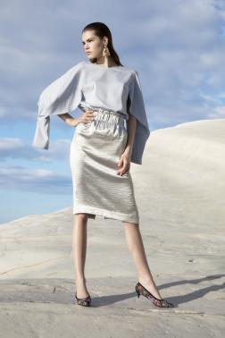 真美诗芝士条羊皮凉鞋,joypeace真美诗女鞋