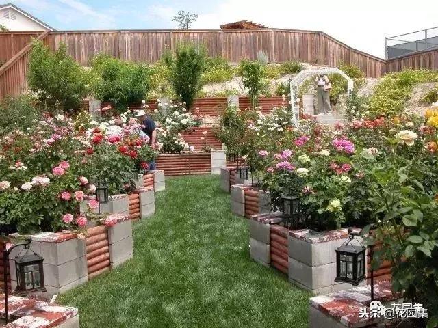 水泥砖的庭院太惊艳了,庭院小型水泥砖