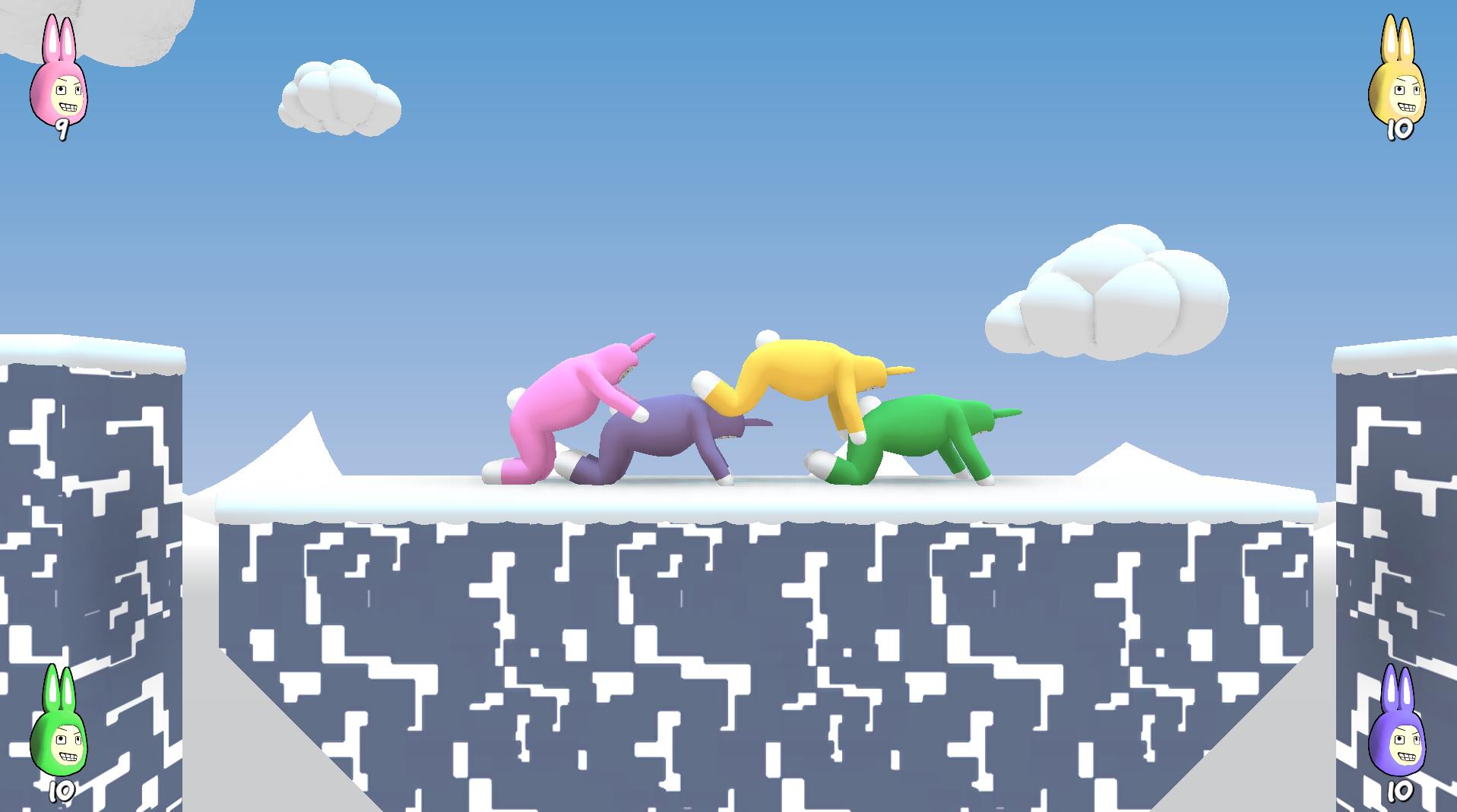 超级兔子人游戏搞笑画面,超级兔子人爆笑闯关游戏