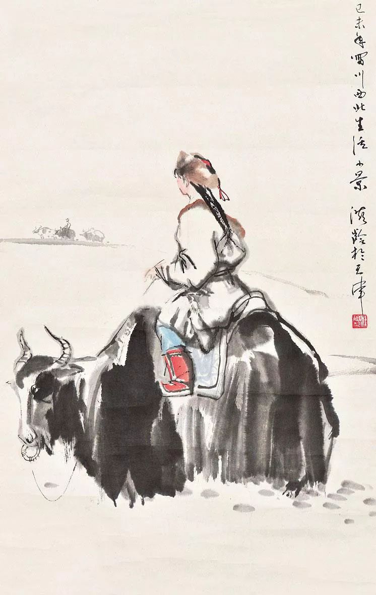 他从一个普通的美术编辑，到成就斐然的专业画家