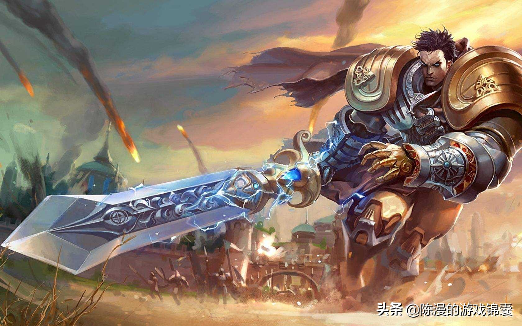 英雄联盟德玛西亚盖伦视频,英雄联盟德玛西亚之力盖伦出装