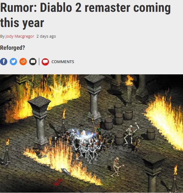 暗黑2重制版三个改动,暗黑2重制版如何更新至2.6版本