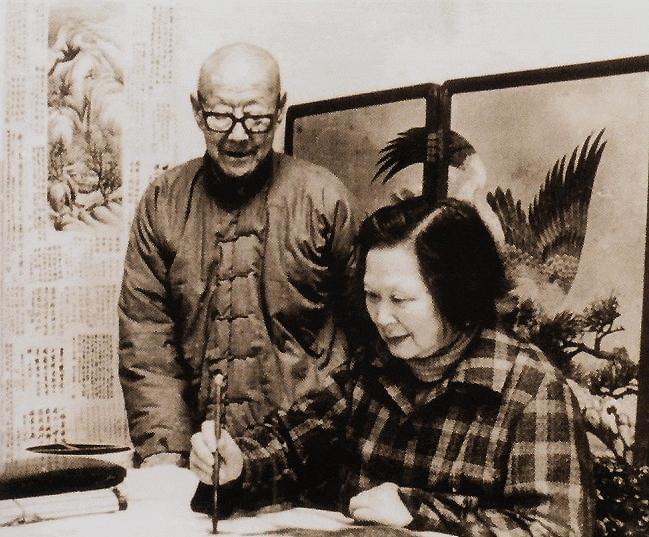 陈毅追悼会上，毛*东泽**看见一老汉所作挽联，托周恩来给他安排工作