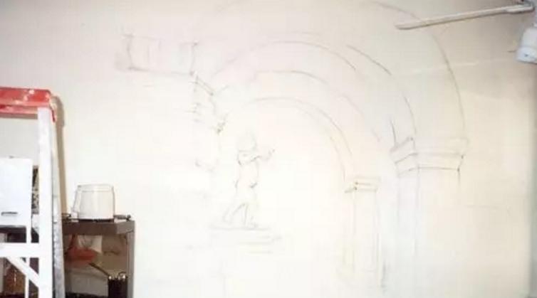 墙绘3d立体画过渡技巧,墙绘3d立体字教程