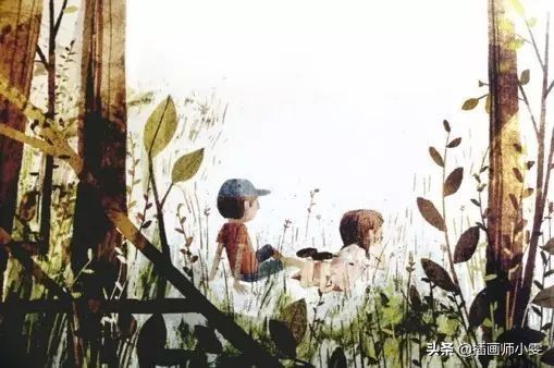 插画师梦幻作品,插画手绘小清新梦幻系