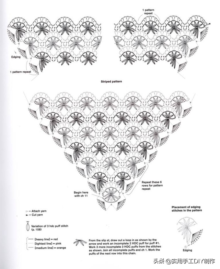钩简约包包教程视频,适合夏天背的钩编包包花样图解