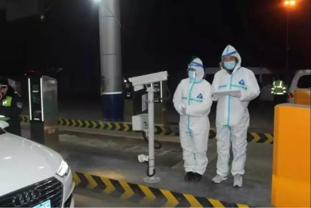 抗击疫情中日友好医院,防控疫情联通在行动