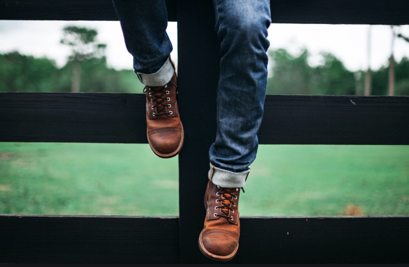 red红翼复古靴,复古靴白色