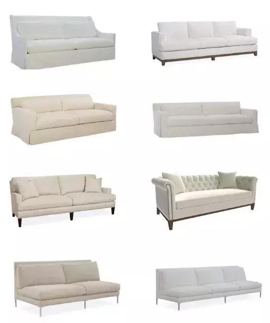 我和有钱人之间，就差一张白沙发了