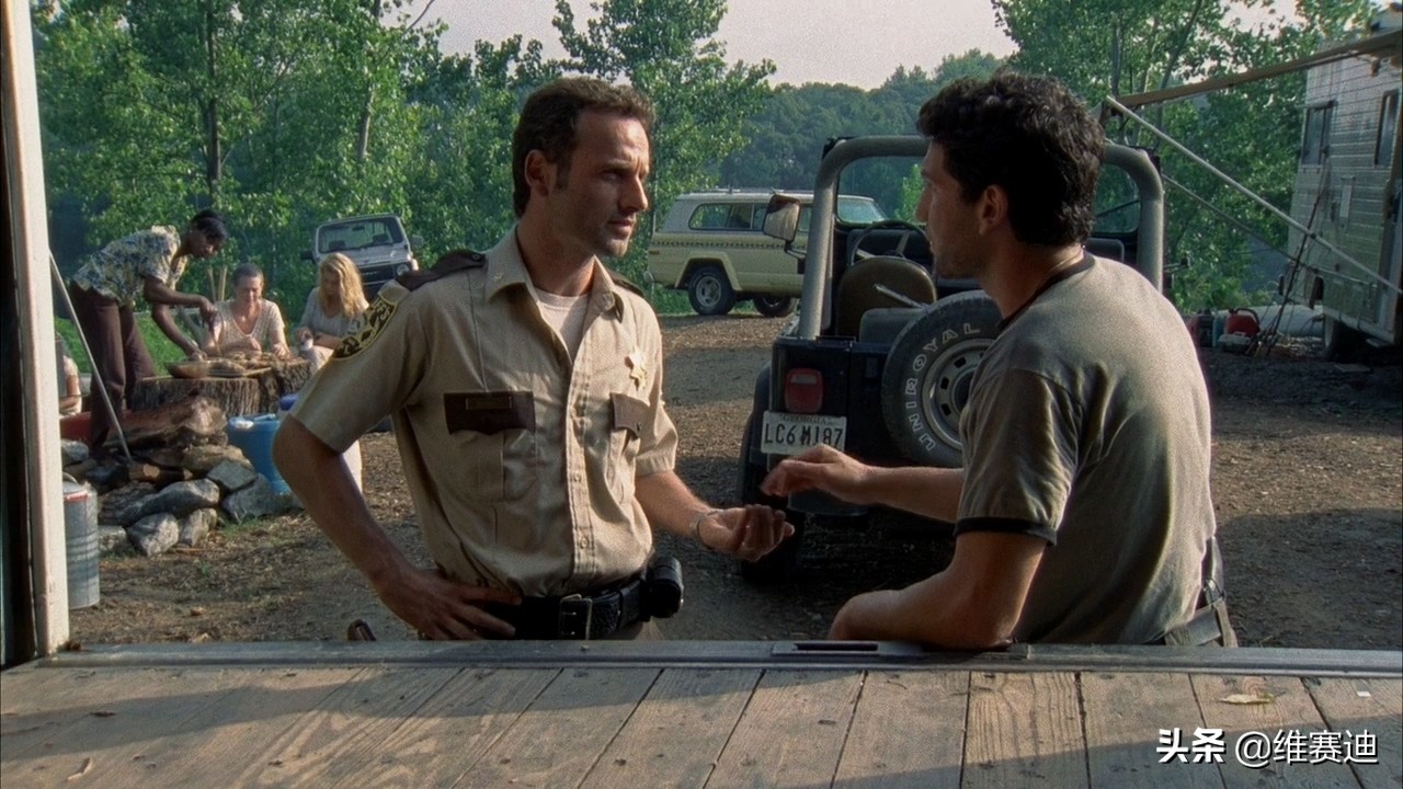 行尸走肉瑞克和尼根首次冲突,行尸走肉第一集瑞克碰到格伦