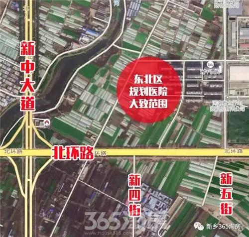 新乡市中医院新建项目,2021新乡南区计划新建医院
