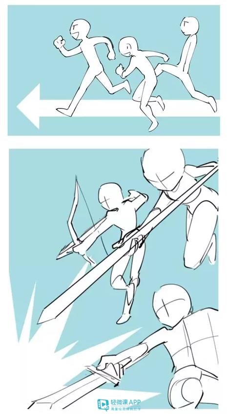 漫画构图技巧和方法,漫画基本构图教程