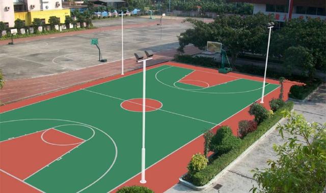 篮球场建设施工价格,篮球场建造成本得多少