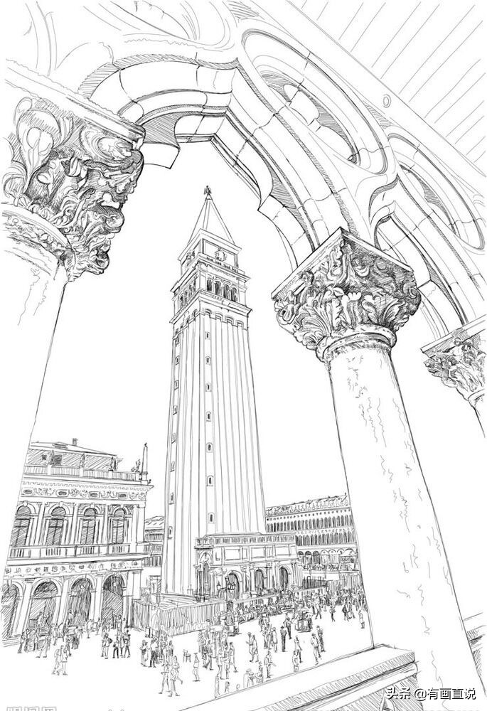 素描临摹高清大图初学,素描教程初学者临摹图