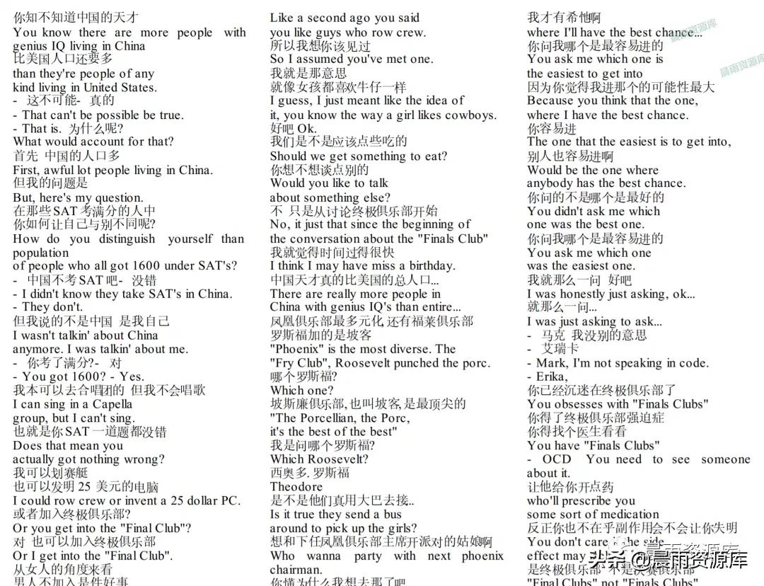 看电影学英语口语的好电影,看电影学英语推荐电影剪辑