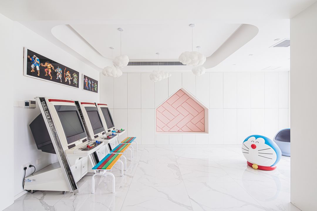 他把家里，变成了500m²的三层游戏厅