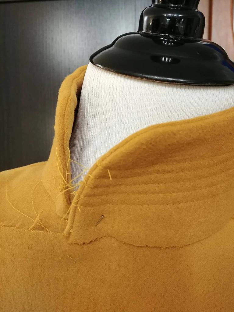 宽松格子外套制作方法,冬天的衣服怎么做