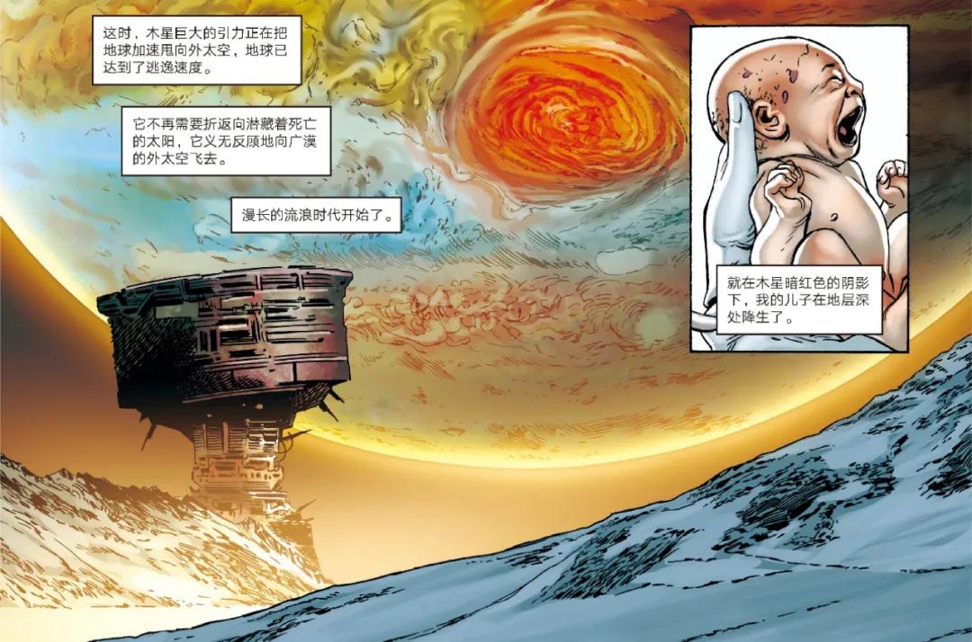 刘慈欣流浪地球小说2,流浪地球刘慈欣漫画版