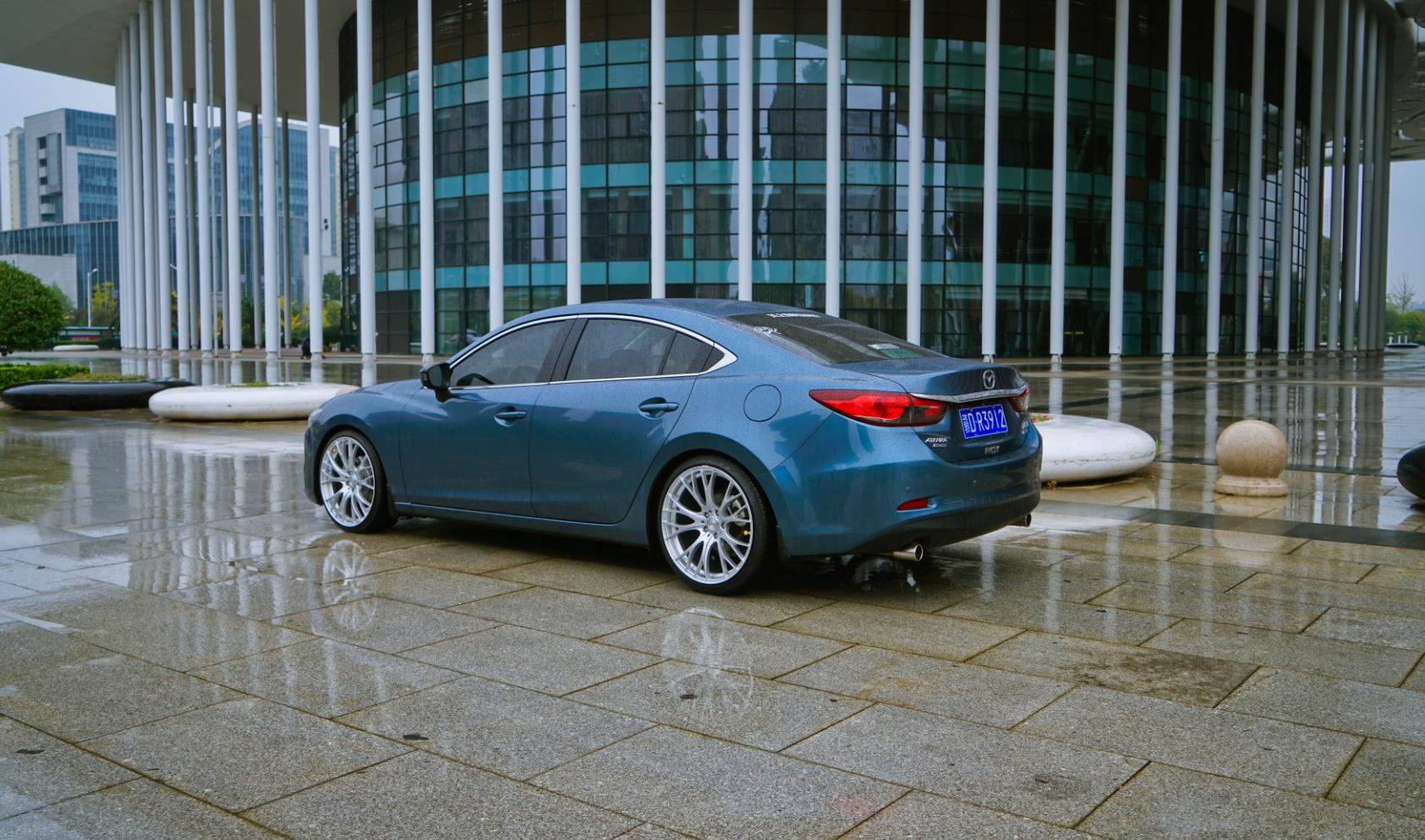 马自达阿特兹改装airbft气动避震,15年马自达阿特兹改装大包围