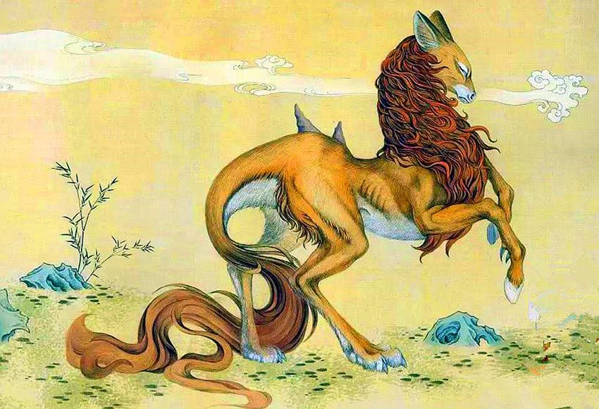 山海经中能当坐骑的异兽,山海经十大瑞兽应龙