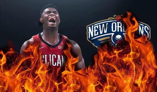 19岁的锡安打出巨星的感觉,当36岁的詹姆斯碰到19岁的锡安