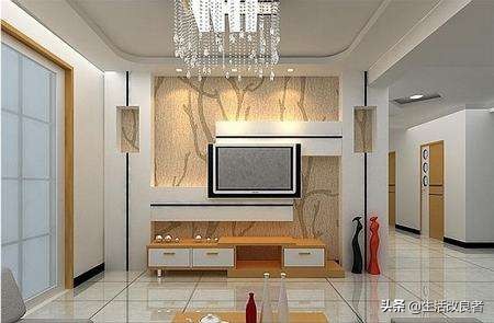 电视背景墙新手入门教程,最常见的电视背景墙