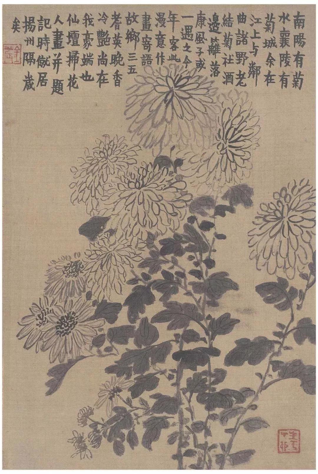 清明雨上折菊寄相思,又是清明雨上折菊寄故人