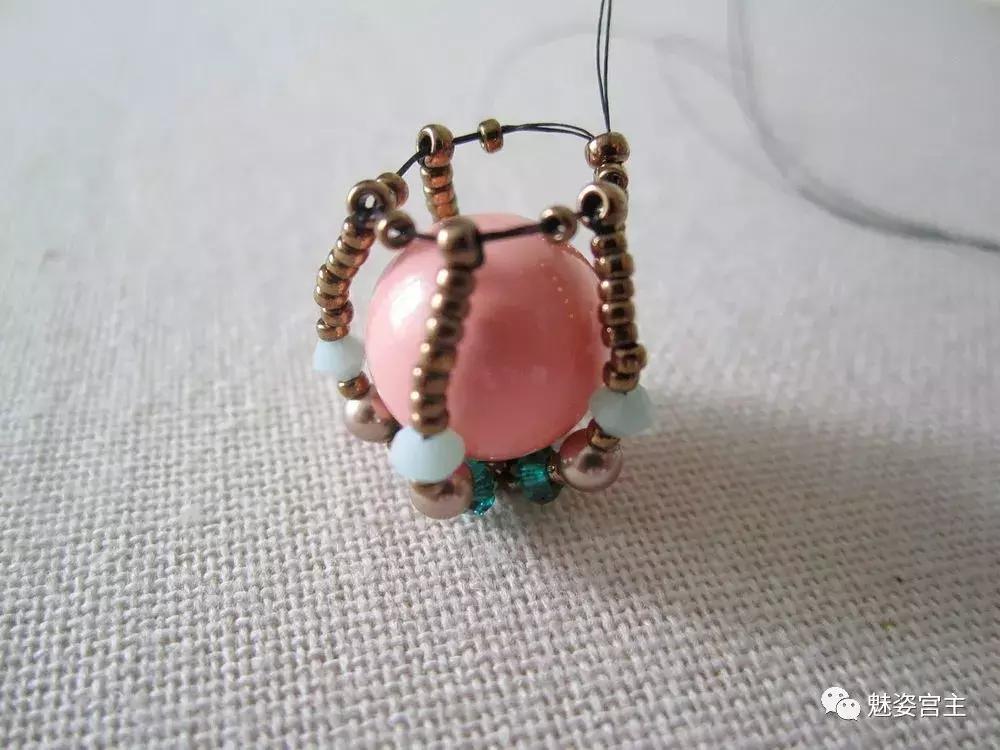 嘉德罗斯耳环怎么做教程,送你一副耳环