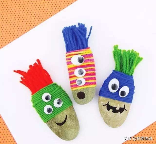 用绳子做亲子手工简单好看,儿童手工又简单又好玩的手工