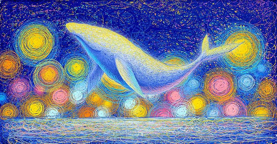 描摹梦境的魔术师，靠画“圈圈”火遍全网