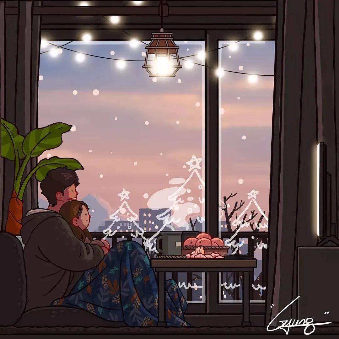 韩国插画师爱情故事,韩国插画大师情侣