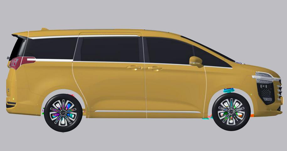 众泰mpv七座车什么时候上市,众泰mpv七座车型尾部