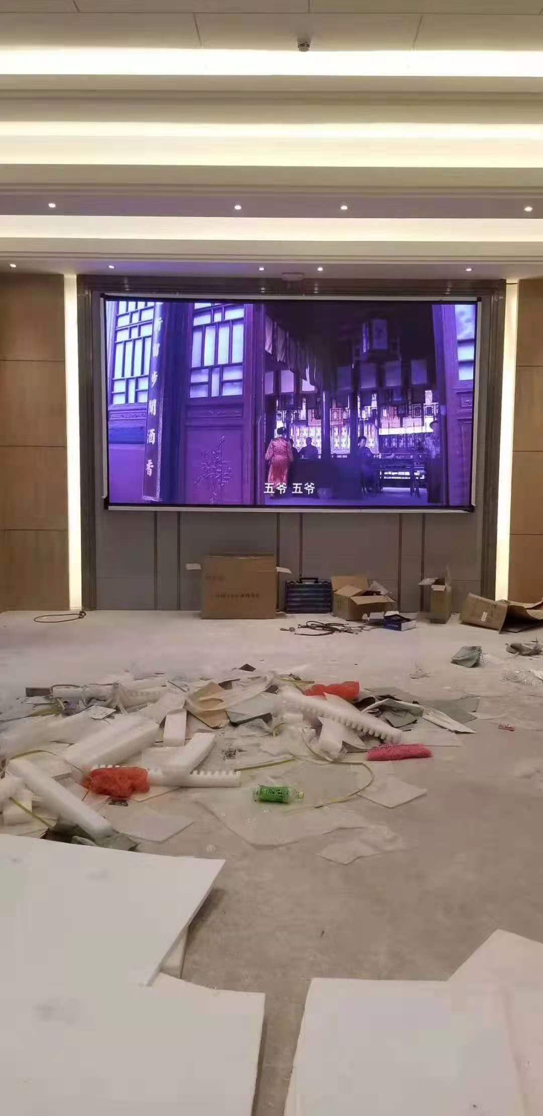 酒楼舞台硬包背景墙,达州酒楼舞台屏