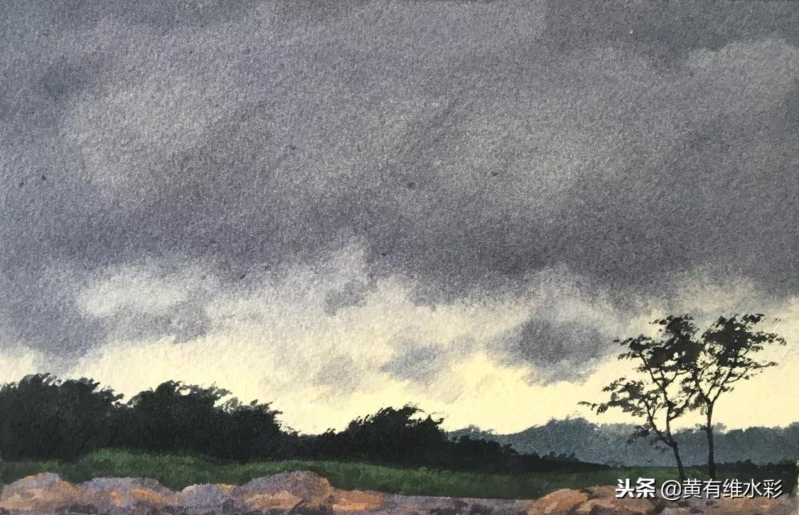 画云100种画法,零基础学画云朵怎么画好