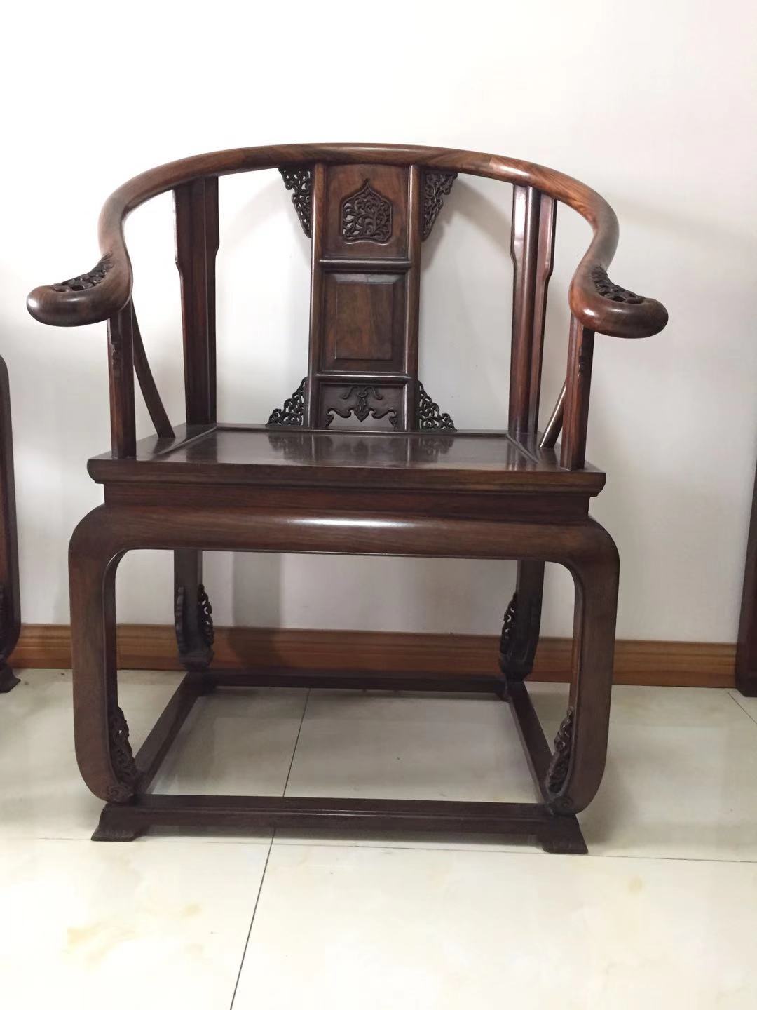 影响红木家具的七大核心,明作红木家具圈椅