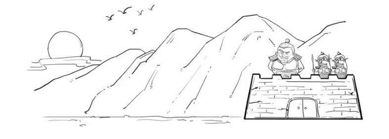 初中必背的古诗词漫画,小学必背古诗默写漫画