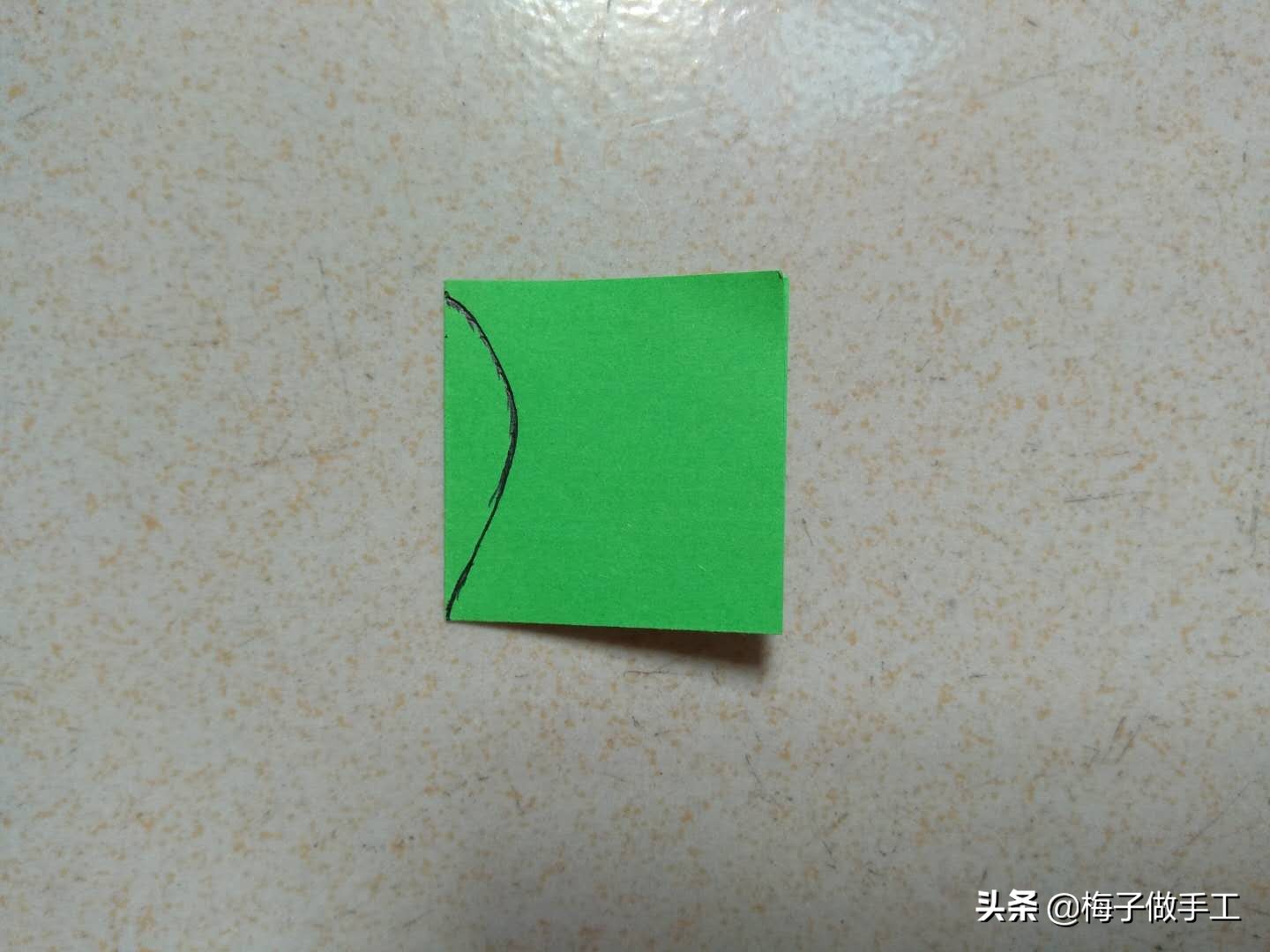 520送情侣玫瑰花折纸简单漂亮,情人节送玫瑰花手工折纸