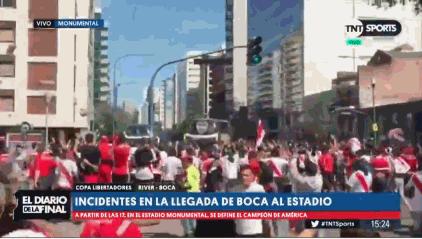 博卡大巴车事件,南美足球比赛大规模冲突球迷暴怒