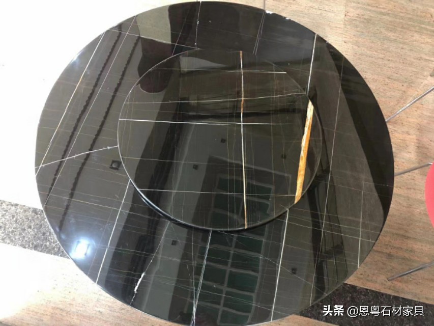 大理石餐桌轻奢高端小型,实木大板餐桌轻奢搭配