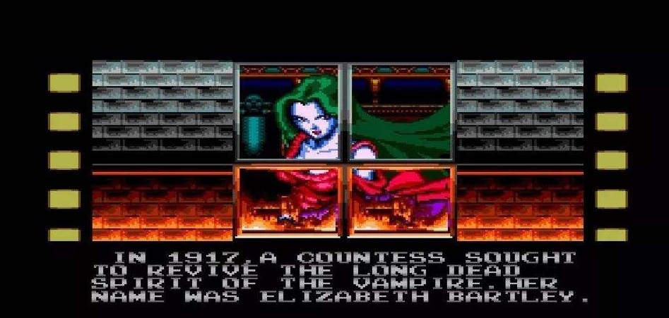 电脑怀旧经典单机游戏吸血鬼,评价老游戏恶魔城血族