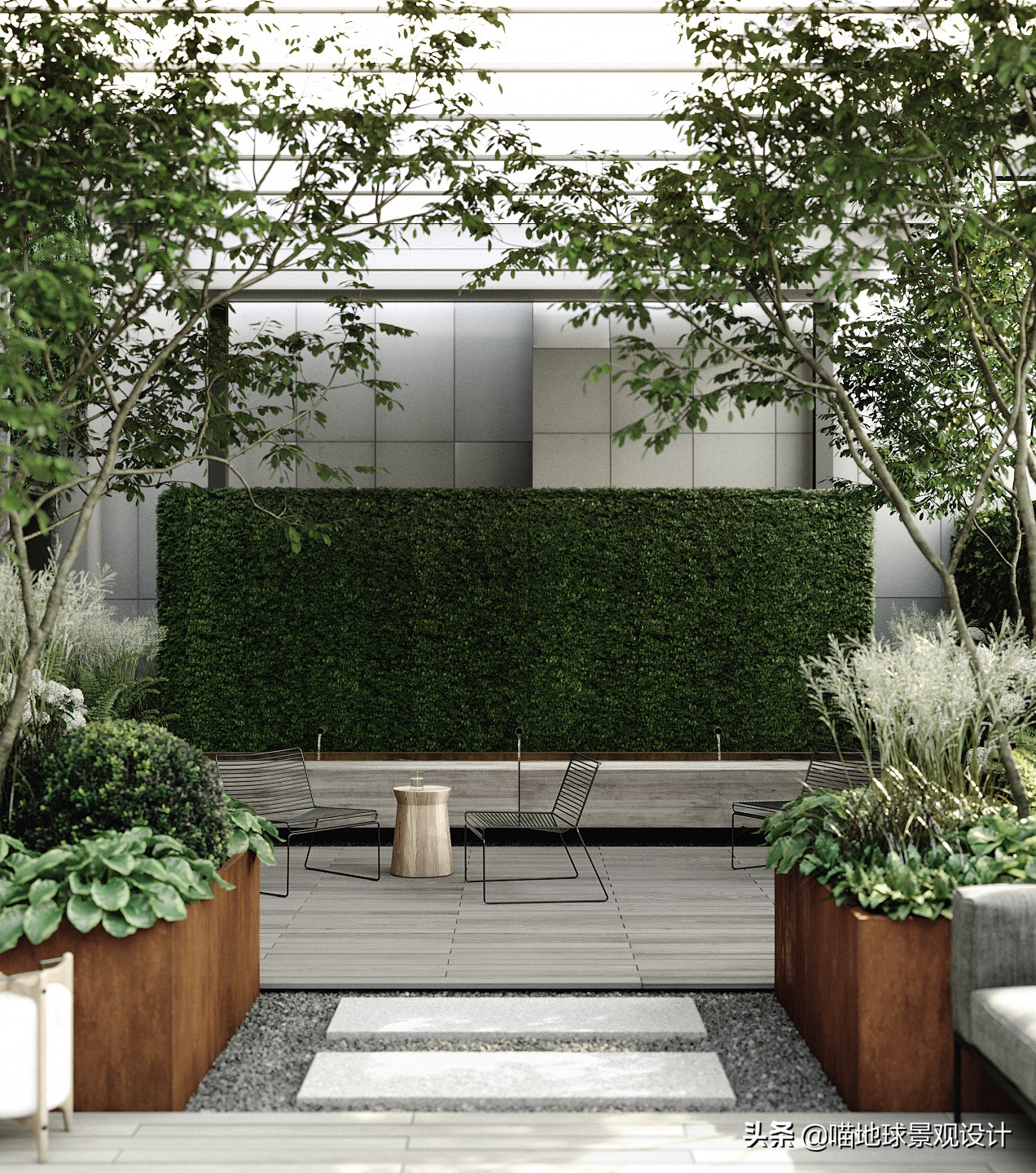 中式庭院案例设计赏析,庭院设计案例赏析