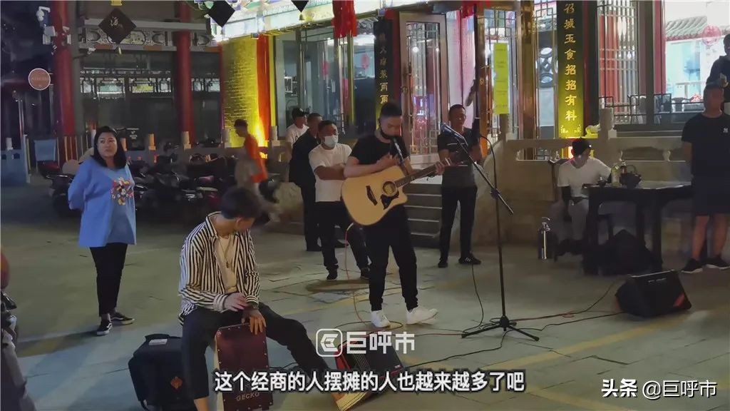 呼和浩特夜市小吃街,七彩城呼和浩特夜市