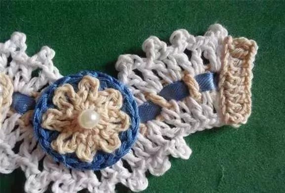 钩针耳环教程图解,钩针编织耳环图解