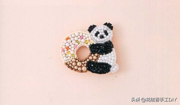 珠子搭配diy手工,超简单珠子做的饰品