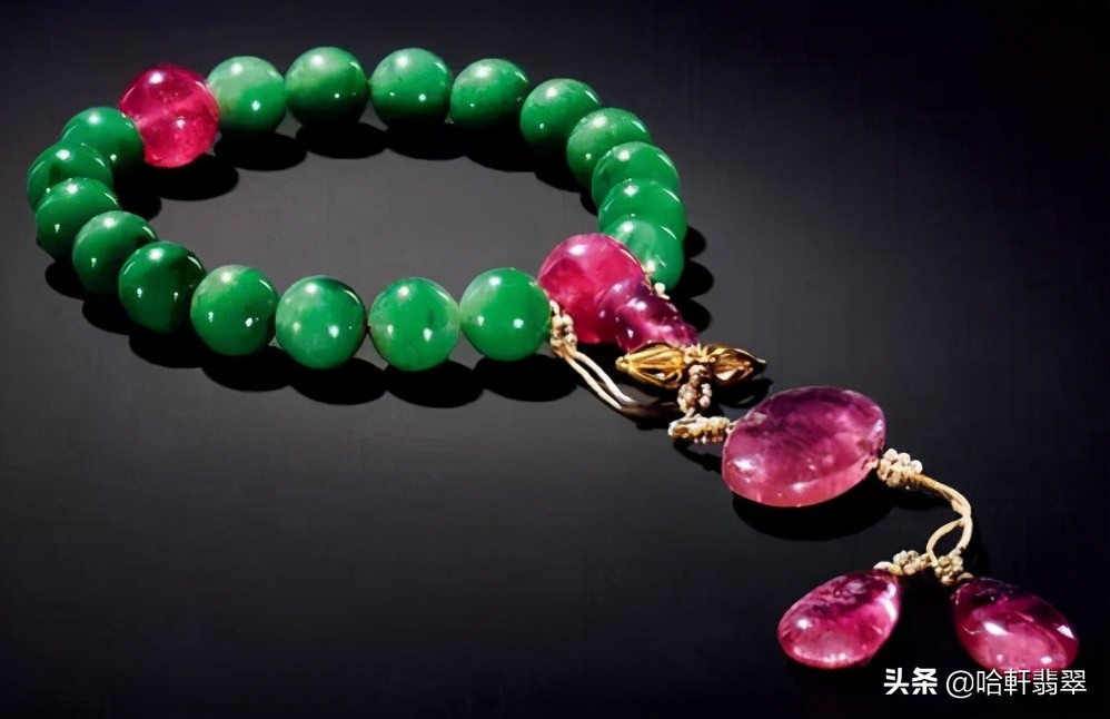 清朝时期的翡翠有多珍贵,清朝翡翠十八子