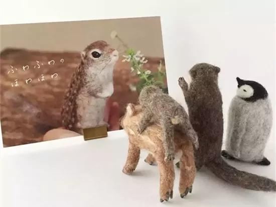 毛毡手工diy成品售卖,手工diy羊毛毡人物