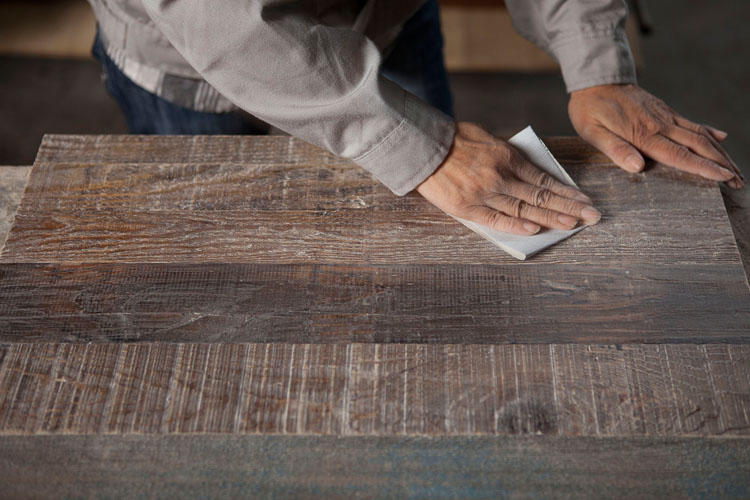 老旧的木桌怎么完美修复翻新,农村老木桌怎么翻新